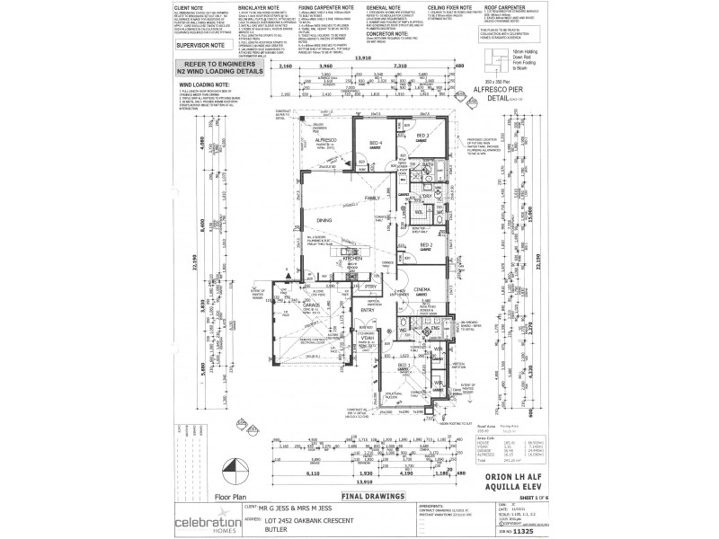 26 Oakbank Crescent, Butler WA 6036 Floorplan