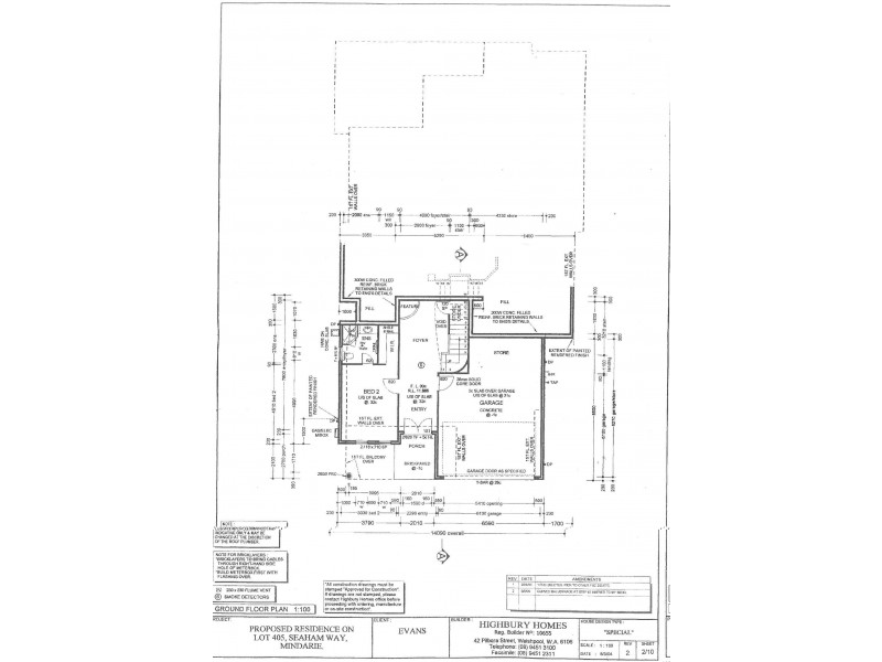 4 Seaham Way, Mindarie WA 6030 Floorplan