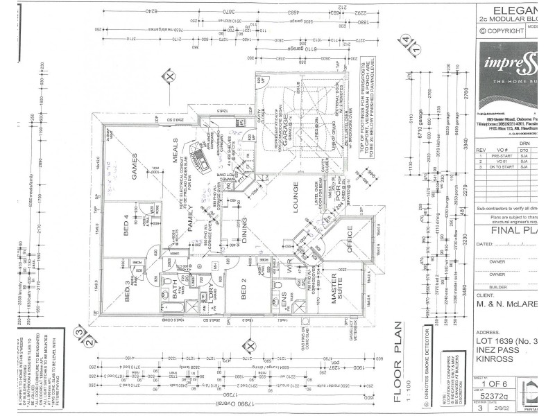 3 Inez Pass, Kinross WA 6028 Floorplan