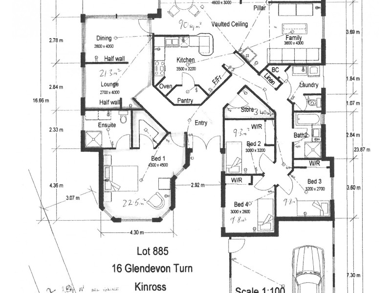 16 Glendevon Turn, Kinross WA 6028 Floorplan
