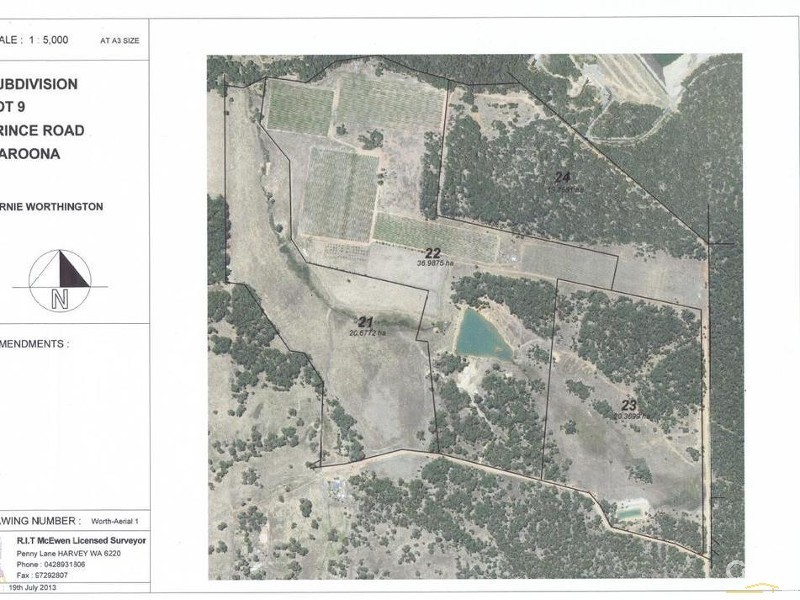 Lot 23 Prince Road, Waroona WA 6215