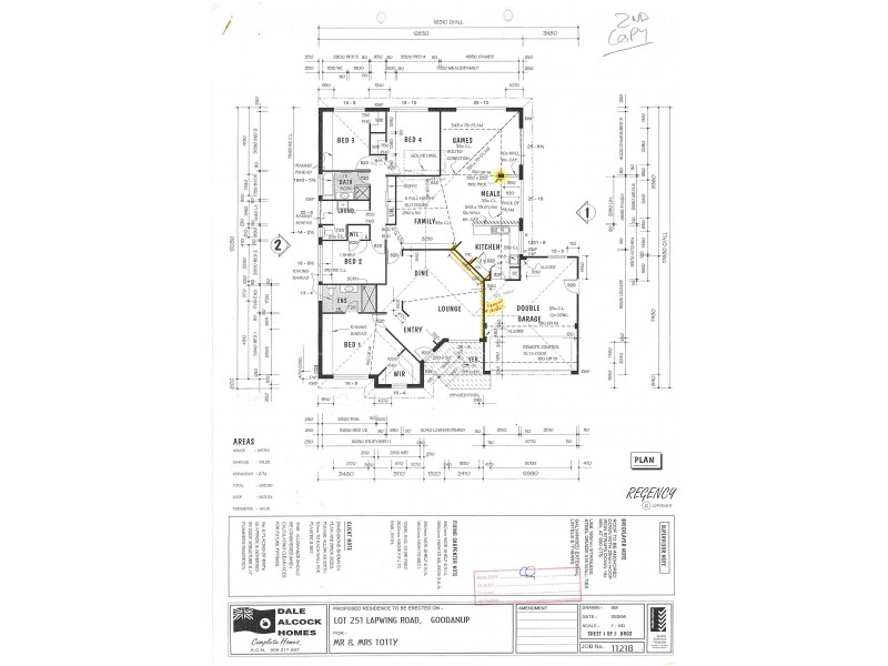11 Lapwing Road, Coodanup WA 6210 Floorplan