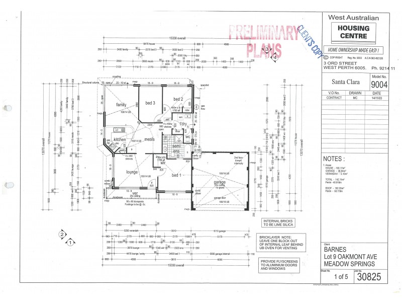 183 Oakmont Avenue, Meadow Springs WA 6210 Floorplan