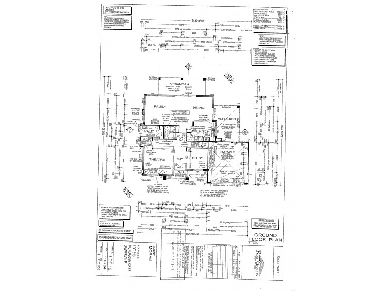 44 Mundaring Crescent, Dawesville WA 6211 Floorplan