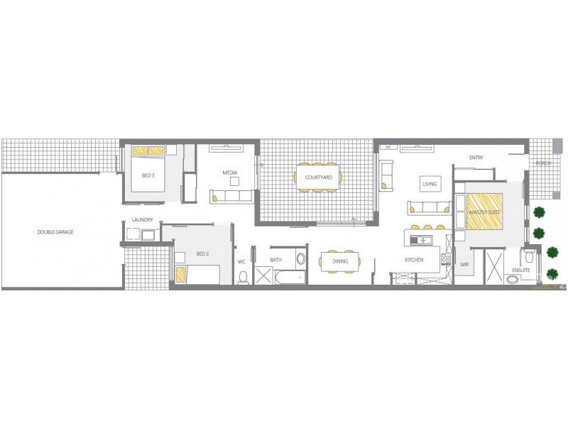 3 Tamarind Lane, Halls Head WA 6210 Floorplan
