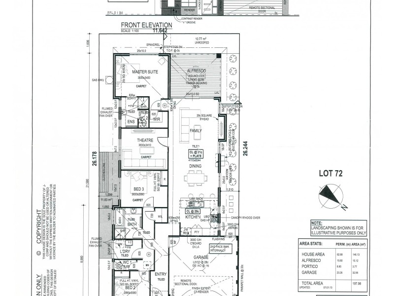 4 Warru Place, Erskine WA 6210 Floorplan