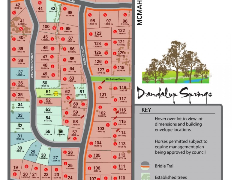 Lot 71 Hester Close, North Dandalup WA 6207 Floorplan