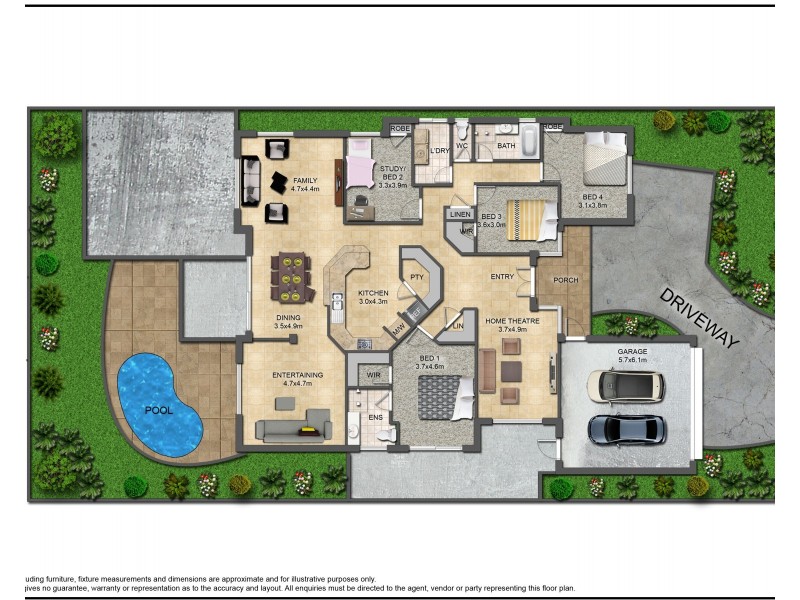 97 Albany Drive, Dawesville WA 6211 Floorplan