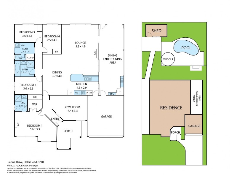 25  Casuarina Drive, Halls Head WA 6210 Floorplan