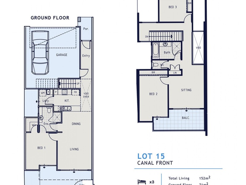 15/1 Apollo Place, Halls Head WA 6210 Floorplan