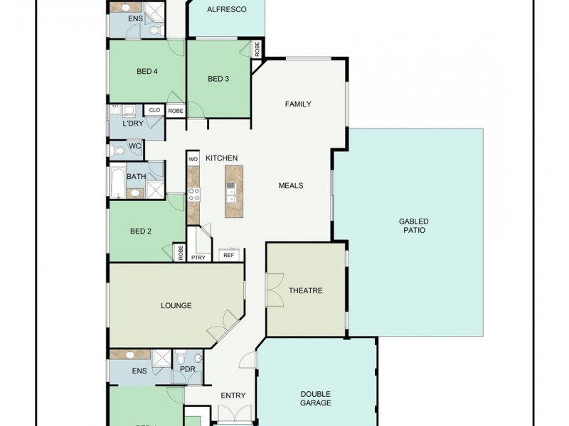22 Allnutt Street, Mandurah WA 6210 Floorplan