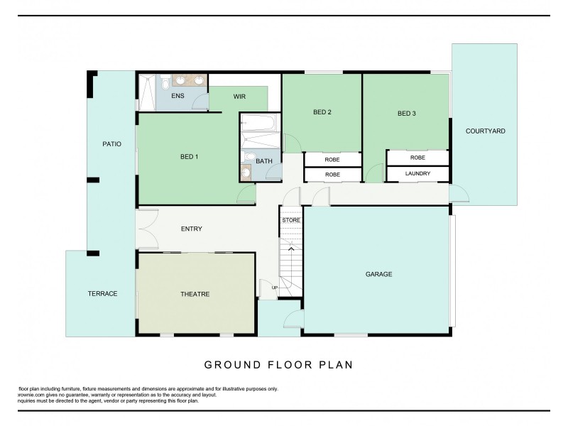 29 Whimbrel Crescent, Coodanup WA 6210 Floorplan
