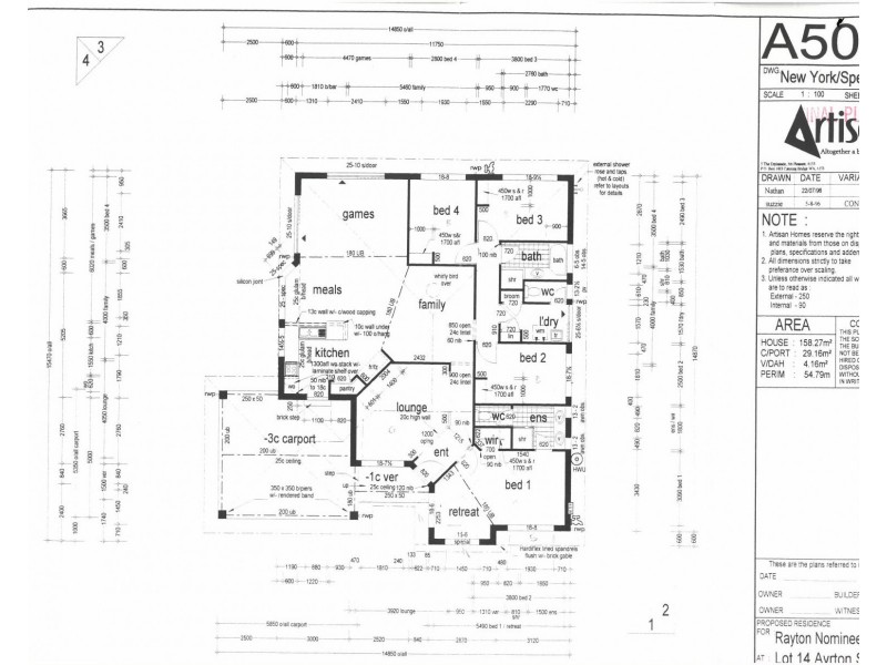 66 Ayrton Street, Dawesville WA 6211 Floorplan