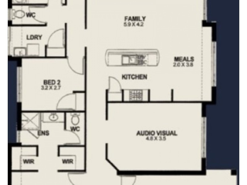 27 Bobtail Bend, Wannanup WA 6210 Floorplan