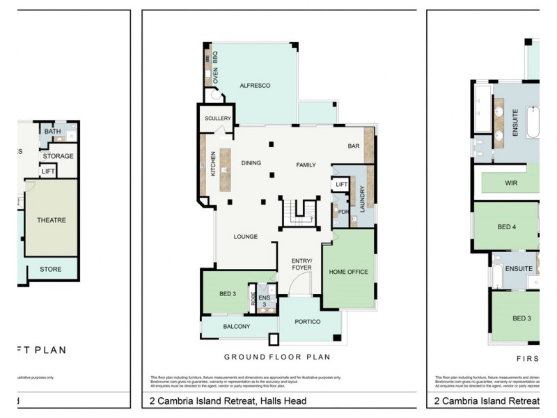 2 Cambria Island Retreat, Halls Head WA 6210 Floorplan