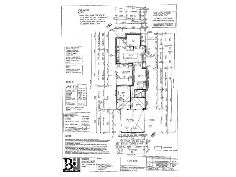 Proposed Lot 3/60 Bert Street, Gosnells WA 6110 Floorplan