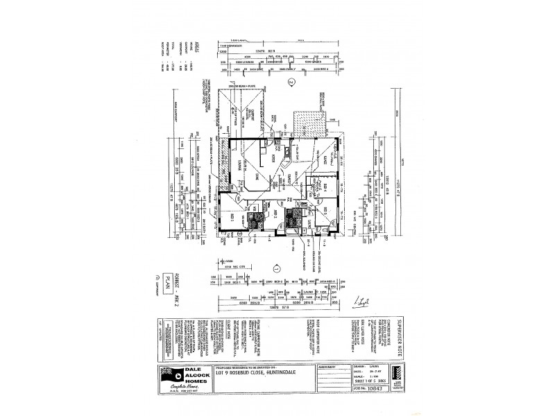 2 Rosebud Close, Huntingdale WA 6110 Floorplan