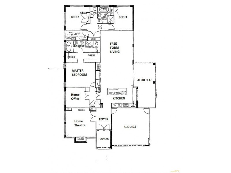 8 Hamelin Drive, Munster WA 6166 Floorplan