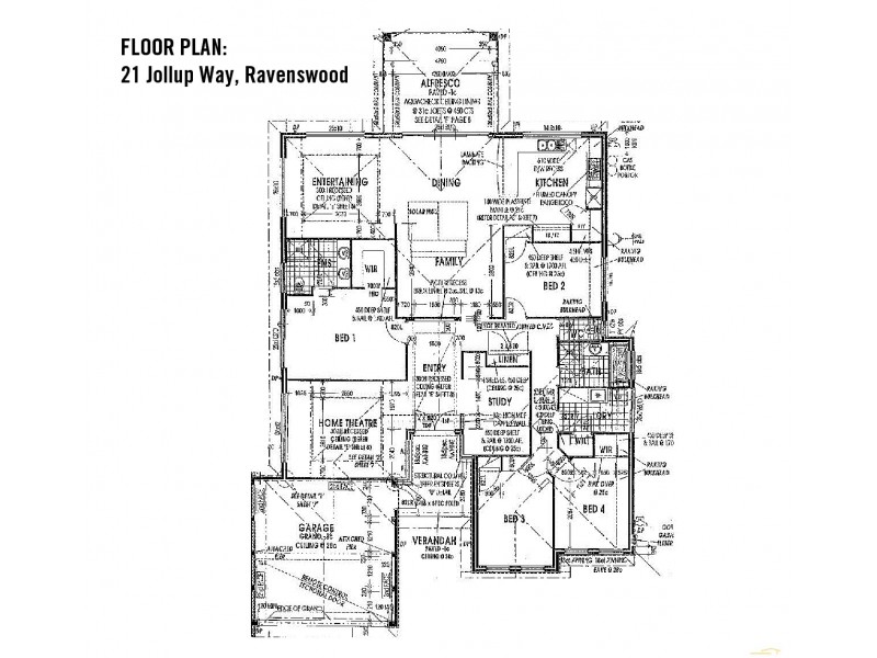 21 Jollup Way, Ravenswood WA 6208 Floorplan