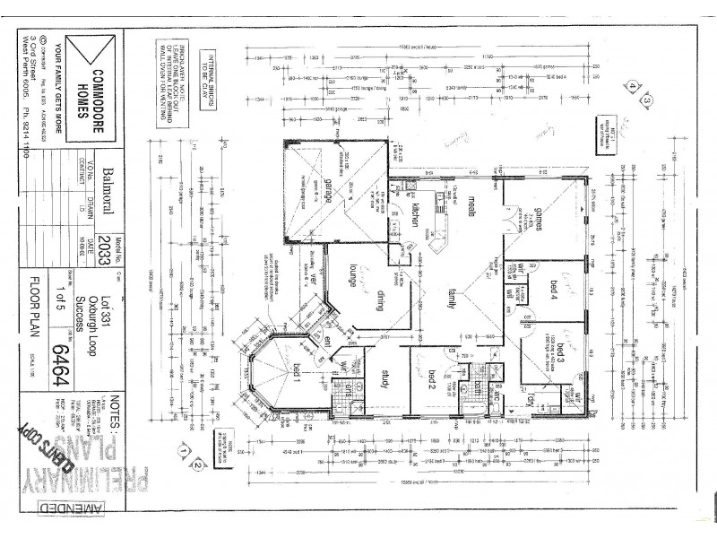12 Oxburgh Link, Success WA 6164 Floorplan
