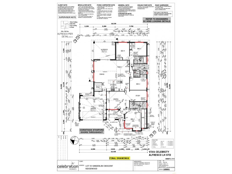 50 Vanderlin Crescent, Ridgewood WA 6030 Floorplan