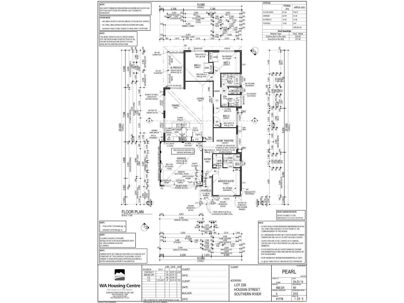 6 Houdan Street, Southern River WA 6110 Floorplan