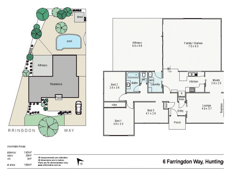 6 Farringdon Way, Huntingdale WA 6110 Floorplan