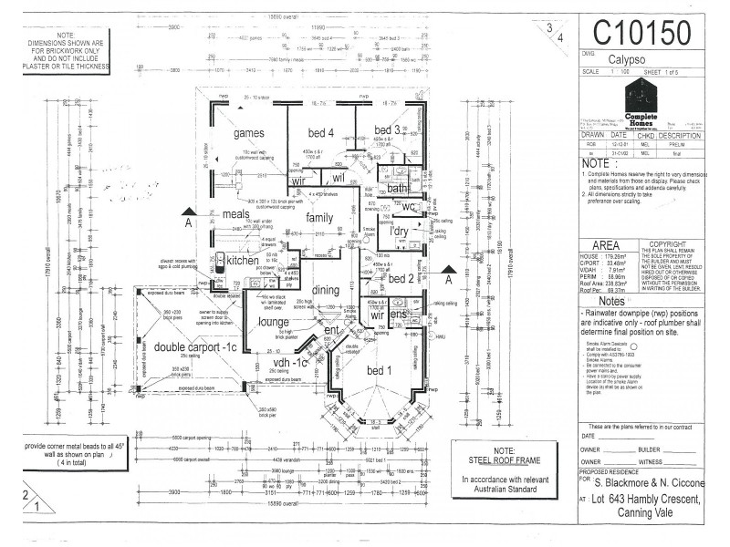 23 Hambly Crescent, Canning Vale WA 6155 Floorplan