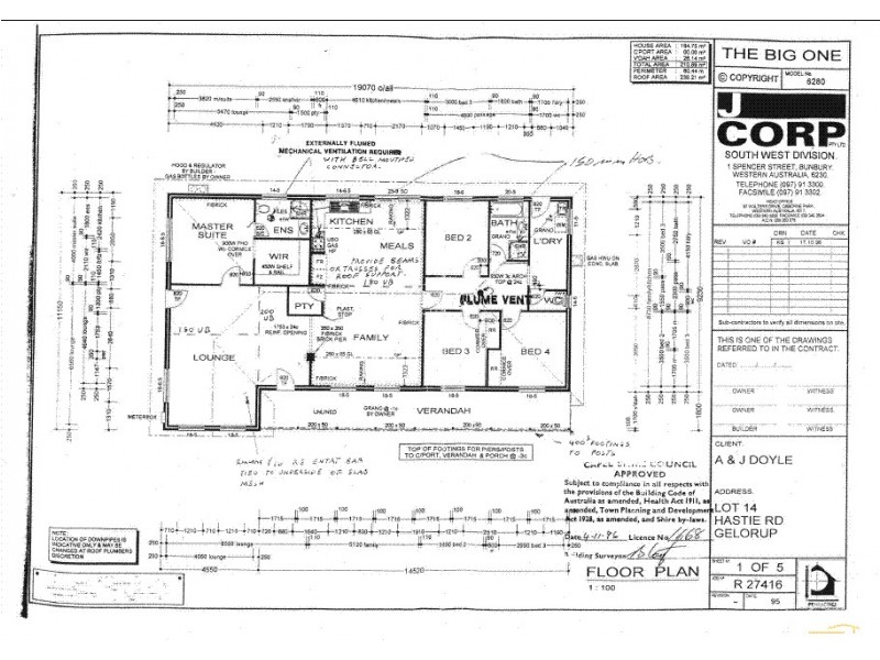 28 Hasties Road, Gelorup WA 6230 Floorplan