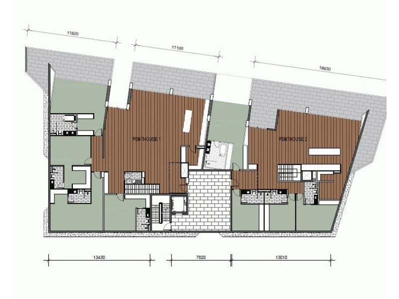 Penthouse 2 Holman Street, Bunbury WA 6230 Floorplan