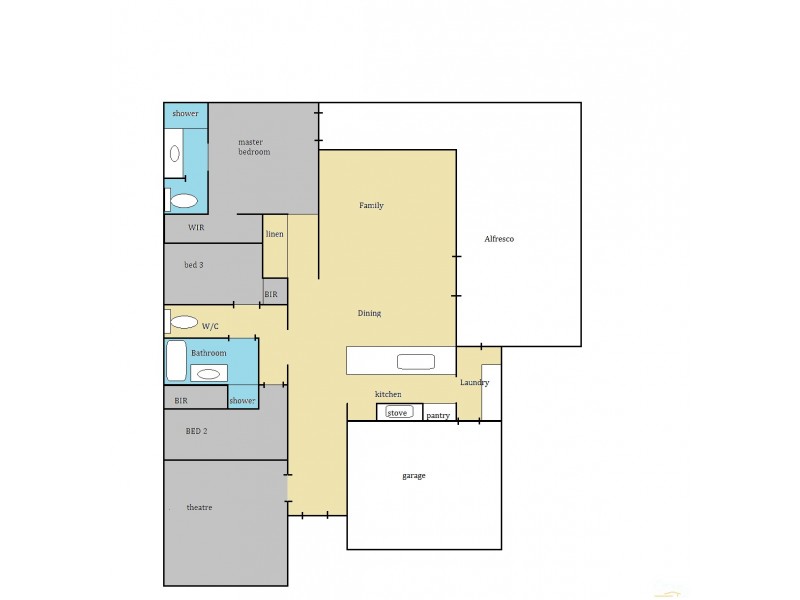45 Swan Avenue, Millbridge WA 6232 Floorplan