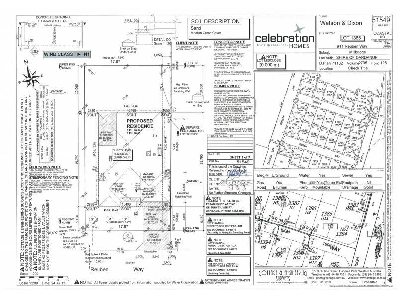 11 Reuben Way, Millbridge WA 6232 Floorplan