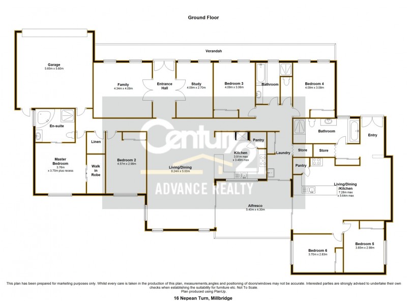 16 Nepean Turn, Millbridge WA 6232 Floorplan