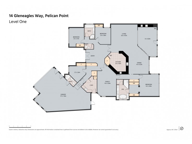 14 Gleneagles Way, Pelican Point WA 6230 Floorplan
