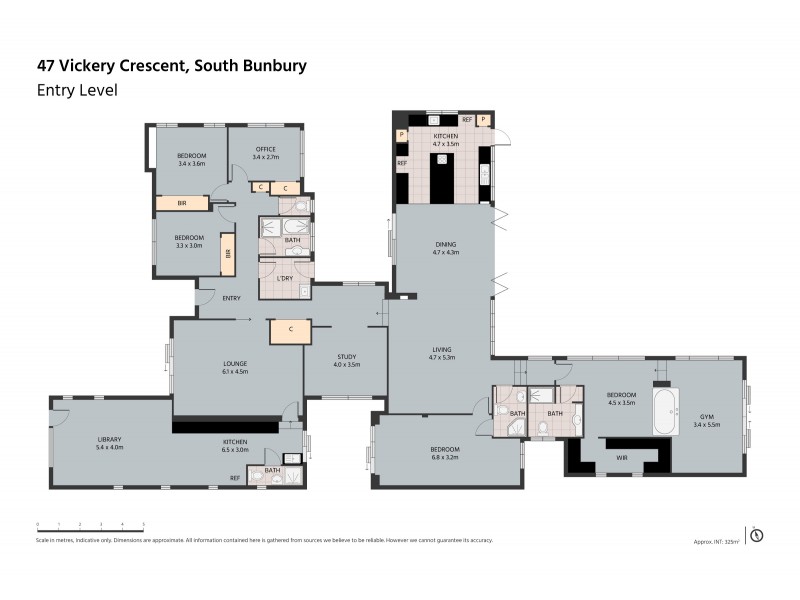 47 Vickery Crescent, South Bunbury WA 6230 Floorplan