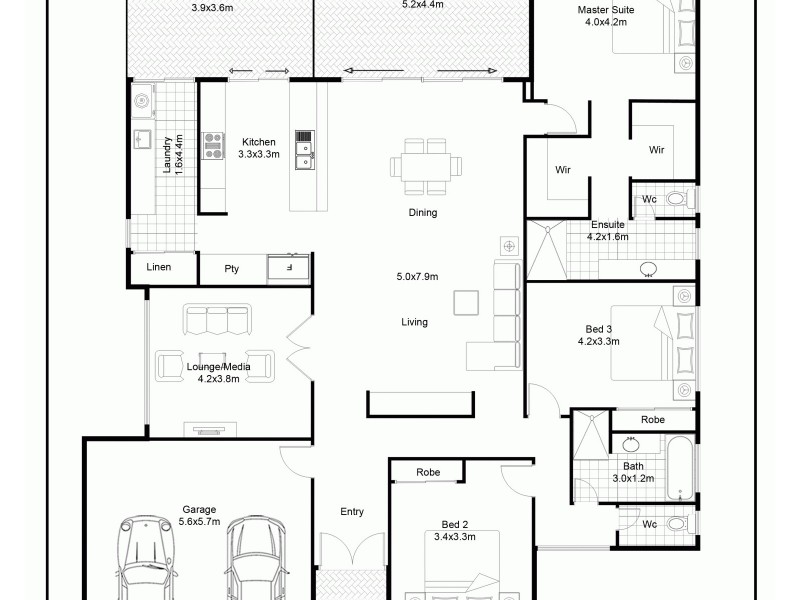 23 Somerville Drive, College Grove WA 6230 Floorplan