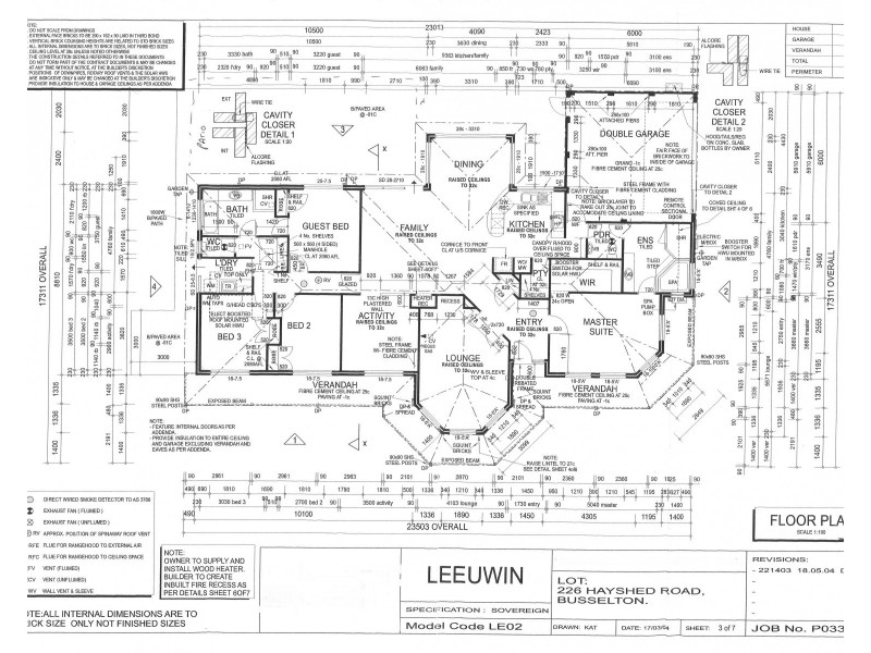 16 Bullock Court, Bovell WA 6280 Floorplan