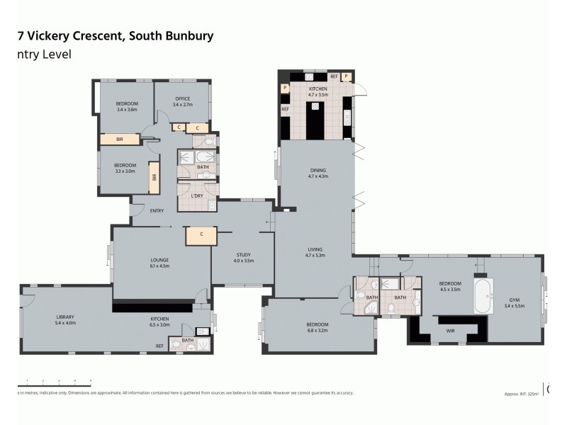 47 Vickery Cres, South Bunbury WA 6230 Floorplan