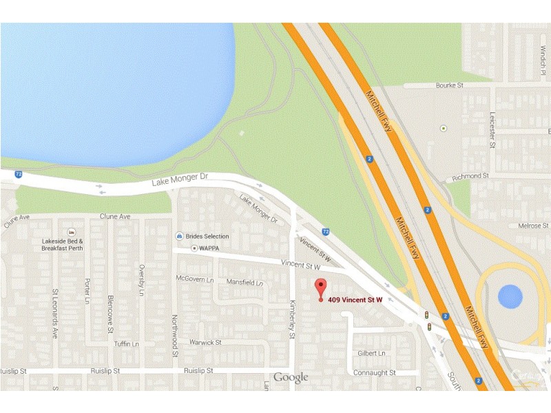 409 Vincent Street, West Leederville WA 6007 Floorplan