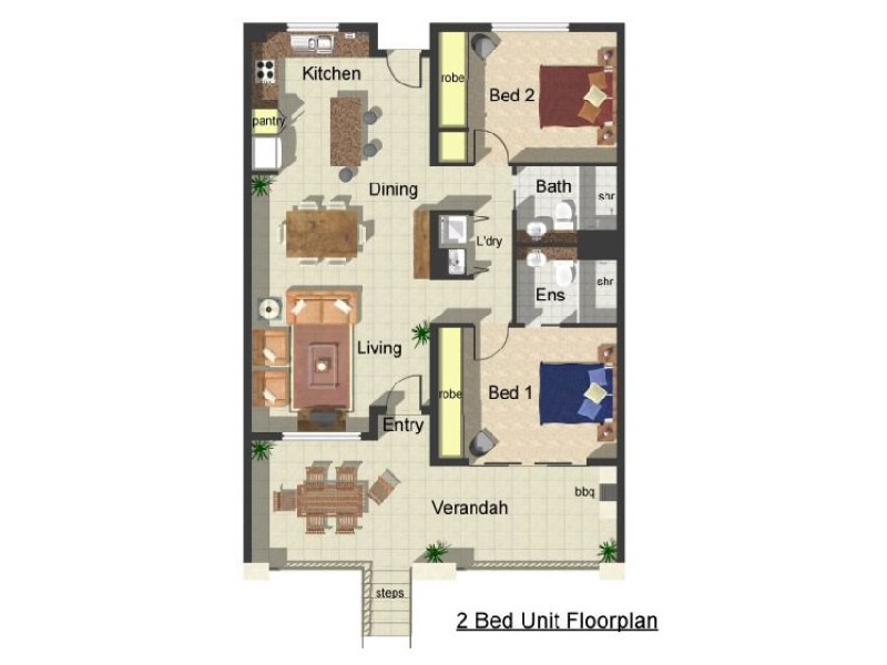 APT. 10 / 97-99  TERRACES ON GATTON, Martyn Street, Parramatta Park QLD 4870