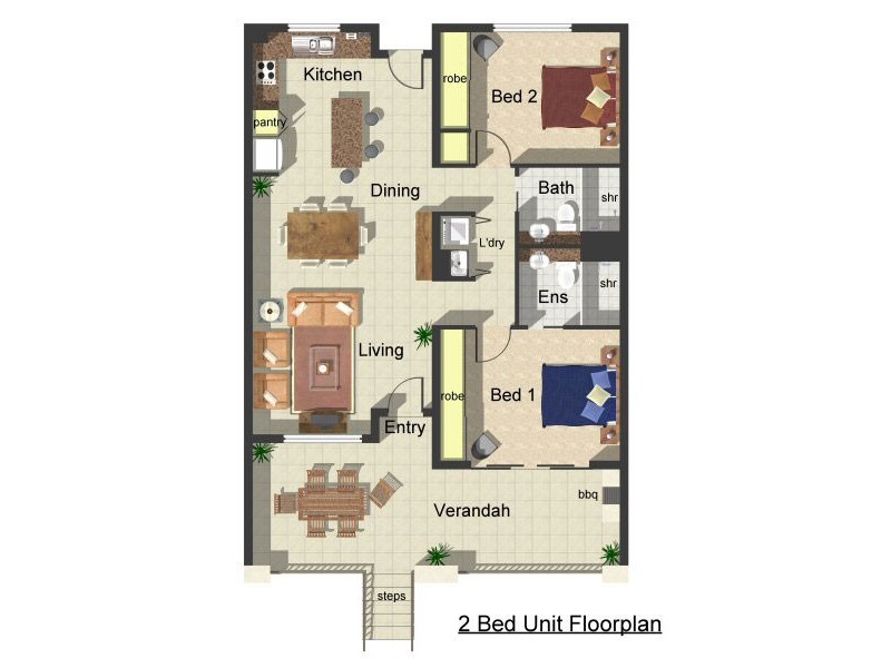 APT. 4 /  TERRACES ON GATTON, 97-99 Martyn Street, Parramatta Park QLD 4870