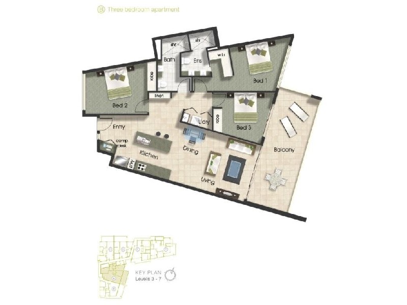 APT. 402 Corner Florence & Lake Streets, Cairns City QLD 4870