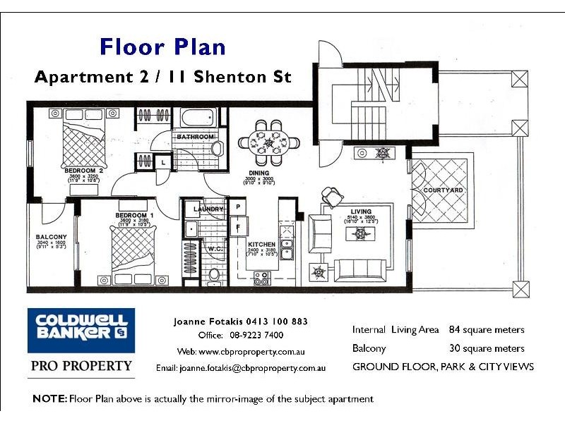 2 / 11  Shenton Street, Northbridge WA 6003