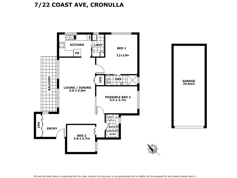 7/22   Coast Avenue, Cronulla NSW 2230