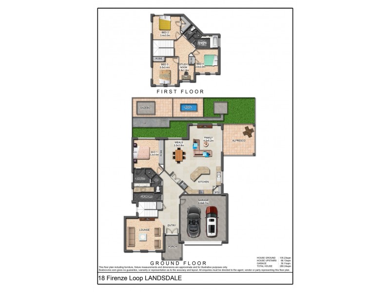 18 Firenze Loop, Landsdale WA 6065 Floorplan
