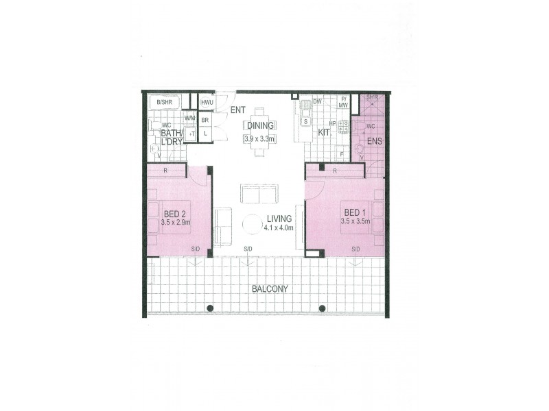 48/118 ADELAIDE TERRACE, East Perth WA 6004 Floorplan