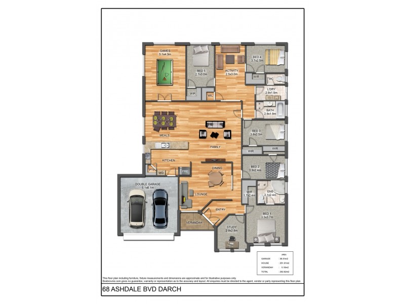 68 Ashdale Boulevard, Darch WA 6065 Floorplan