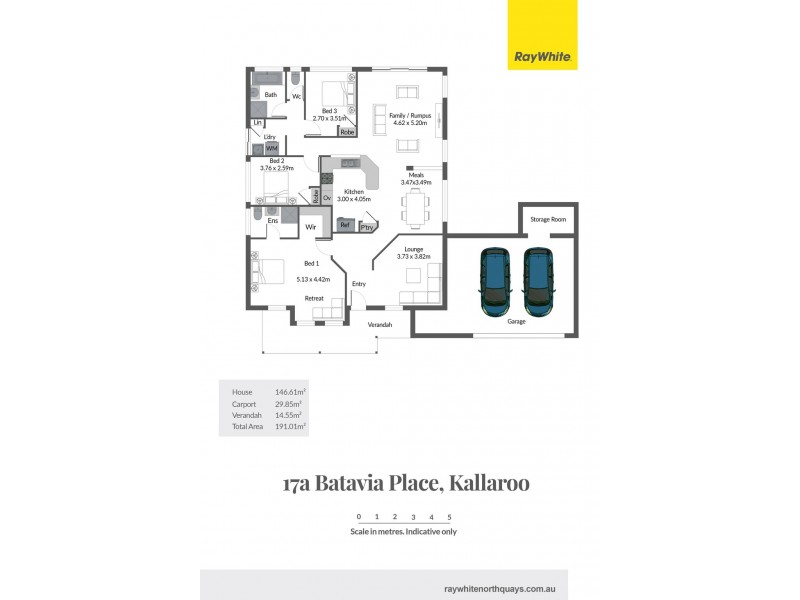 17a Batavia Place, Kallaroo WA 6025 Floorplan