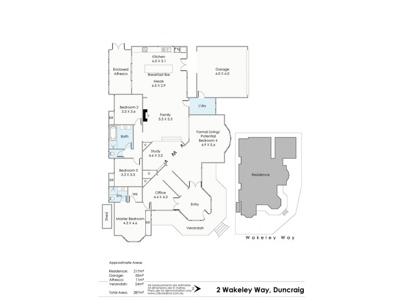 2 Wakeley Way, Duncraig WA 6023 Floorplan