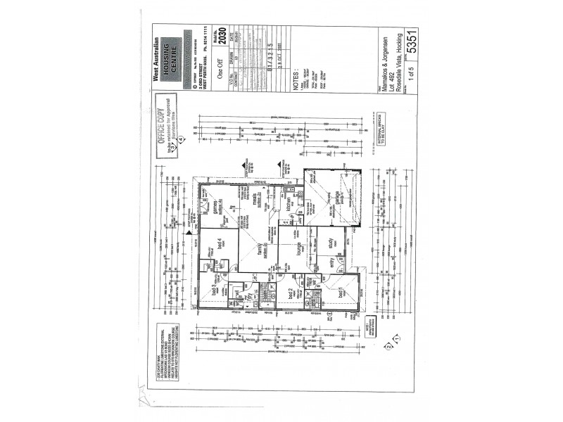 19 Rosedale Vista, Hocking WA 6065 Floorplan
